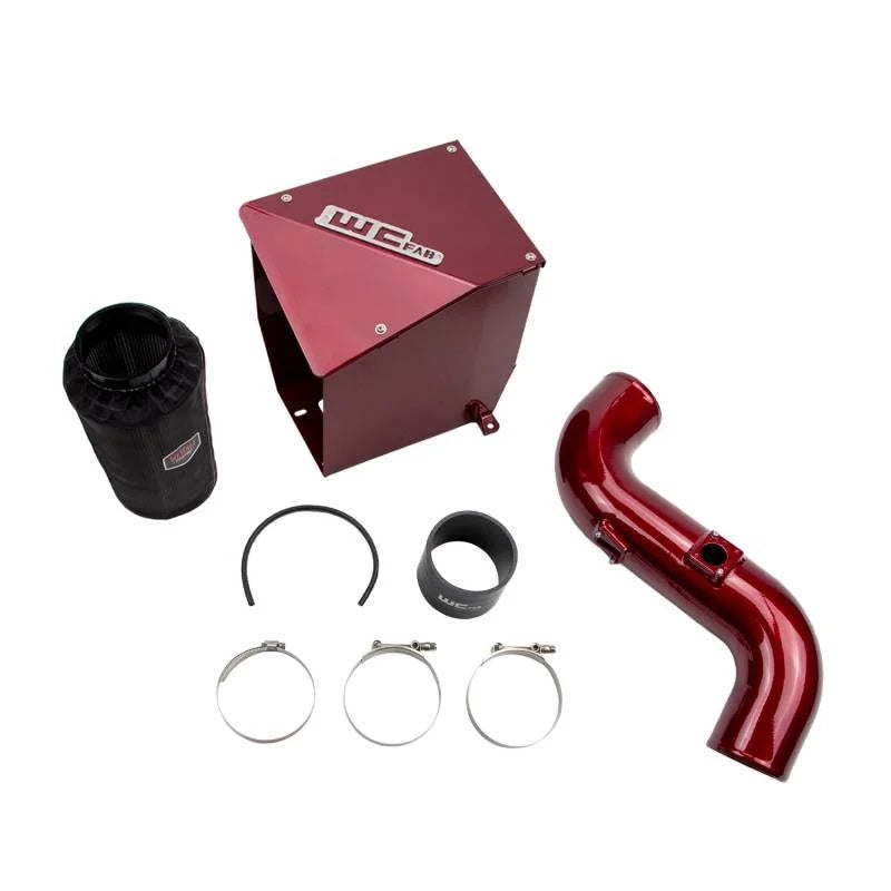Wehrli 100194 4 inch Cold Air Intake Kit with Air Box | 2011-2016 GM Silverado/Sierra 2500HD/3500HD 6.6L Duramax LML