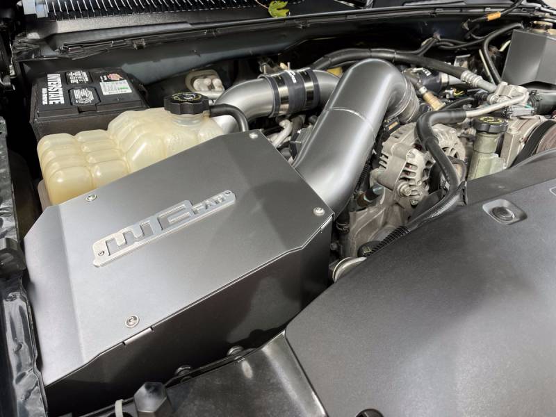 Wehrli 100300 4 inch Stage 2 Cold Air Intake Kit with Air Box and Intake Horn | 2001-2004 GM Silverado/Sierra 2500HD/3500HD 6.6L Duramax LB7