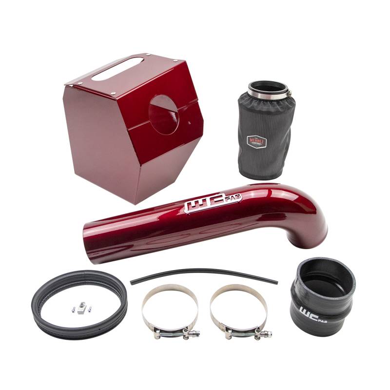 Werhli 100344 4 inch Intake Kit with Air Box | 2017-2019 GM Silverado/Sierra 2500HD/3500HD 6.6L Duramax L5P