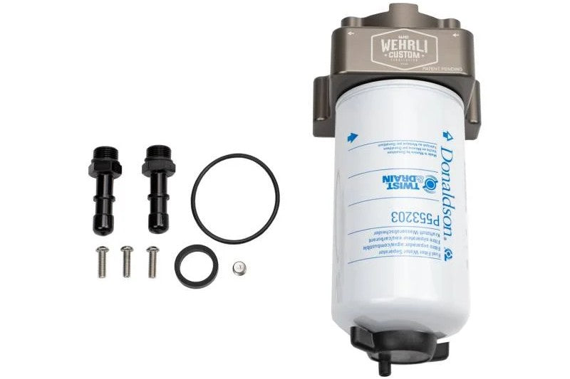 Wehrli 100361 Fuel Filter Housing | 2020-2024 GM 6.6L Duramax Long Bed / 2017-2019 Short Bed