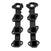 Wehrli 100363 Billet Exhaust Manifolds | 2001-2016 GM Silverado/Sierra 2500HD/3500HD 6.6L Duramax