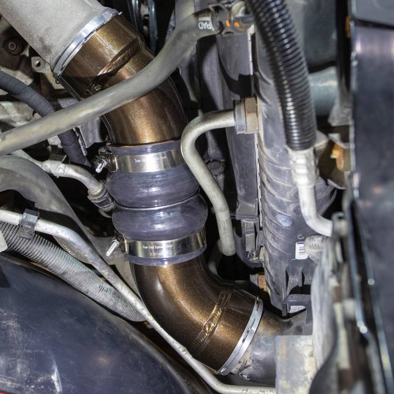 Wehrli 100367 3.5 inch Passenger Cold Side Intercooler Pipe Kit | 2006-2010 GM Silverado/Sierra 2500HD/3500HD 6.6L Duramax