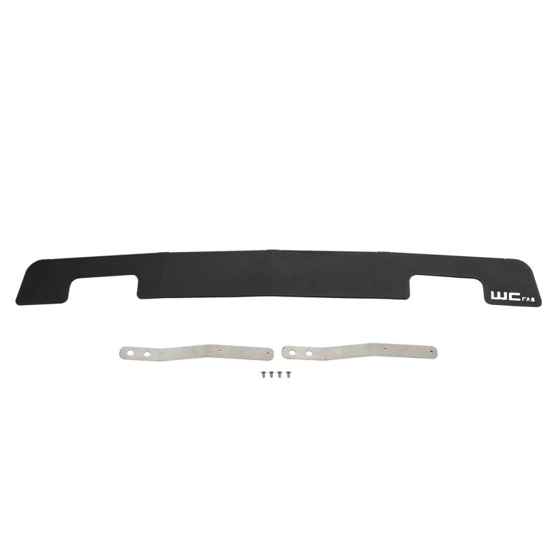Wehrli 100368-FTB Lower Valance Filler Panel with Tow Hook Cutouts -Fine Textured Black | 2011-2014 Silverado 2500HD/3500HD