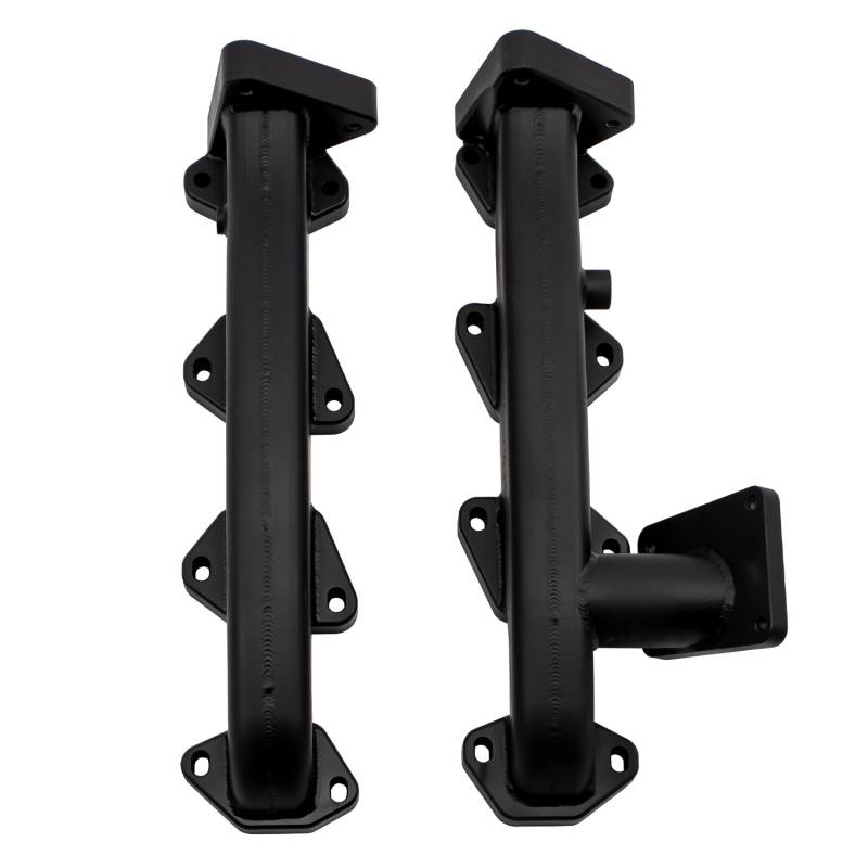 Wehrli 100373 Billet Exhaust Manifolds | 2017-2025 GM Silverado/Sierra 2500HD/3500HD 6.6L Duramax L5P