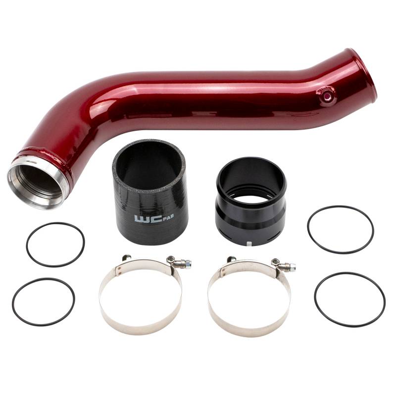 Wehrli 100381 3.5 inch Passenger Cold Side Intercooler Pipe Kit | 2020-2025 GM Silverado/Sierra 2500HD/3500HD 6.6L Duramax L5P