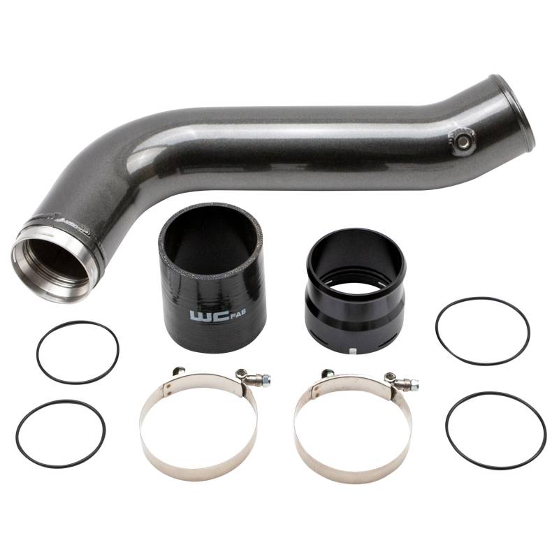 Wehrli 100381 3.5 inch Passenger Cold Side Intercooler Pipe Kit | 2020-2025 GM Silverado/Sierra 2500HD/3500HD 6.6L Duramax L5P