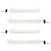 Wehrli 100391 Marker Light Delete Kit, Billet, No Logo, Raw | 2020-2026 GMC Sierra 2500HD/3500HD