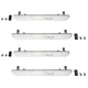 Wehrli 100390 Marker Light Delete Kit, Billet, with Logo, Raw | 2020-2025 Sierra 2500HD/3500HD