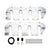 Wehrli 100415 Billet Upper Valve Cover Set | 2004.5-2010 GM Silverado/Sierra 2500HD/3500HD 6.6L Duramax