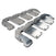 Wehrli 100415 Billet Upper Valve Cover Set | 2004.5-2010 GM Silverado/Sierra 2500HD/3500HD 6.6L Duramax