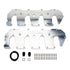 Wehrli 100416 Billet Upper Valve Cover Set | 2011-2016 GM Silverado/Sierra 2500HD/3500HD 6.6L Duramax LML