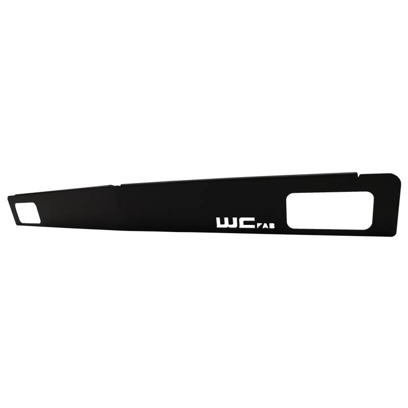 Wehrli 100425 Valance Filler Panel Kit with Tow Hooks, Raw | 2015-2019 Silverado 2500HD/3500HD