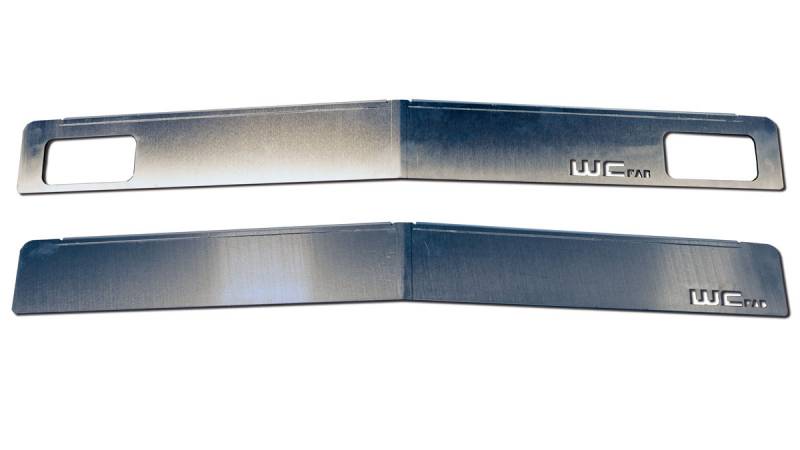Wehrli 100425 Valance Filler Panel Kit with Tow Hooks, Raw | 2015-2019 Silverado 2500HD/3500HD