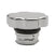 Wehrli 100442 Billet Oil Fill Tube Cap - Clear Anodized | 2001-2026 GM Silverado/Sierra 2500HD/3500HD 6.6L Duramax
