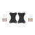Wehrli 100444 3/4 inch Bumper Spacer Kit | 2020-2026 GM Silverado/Sierra 2500HD/3500HD