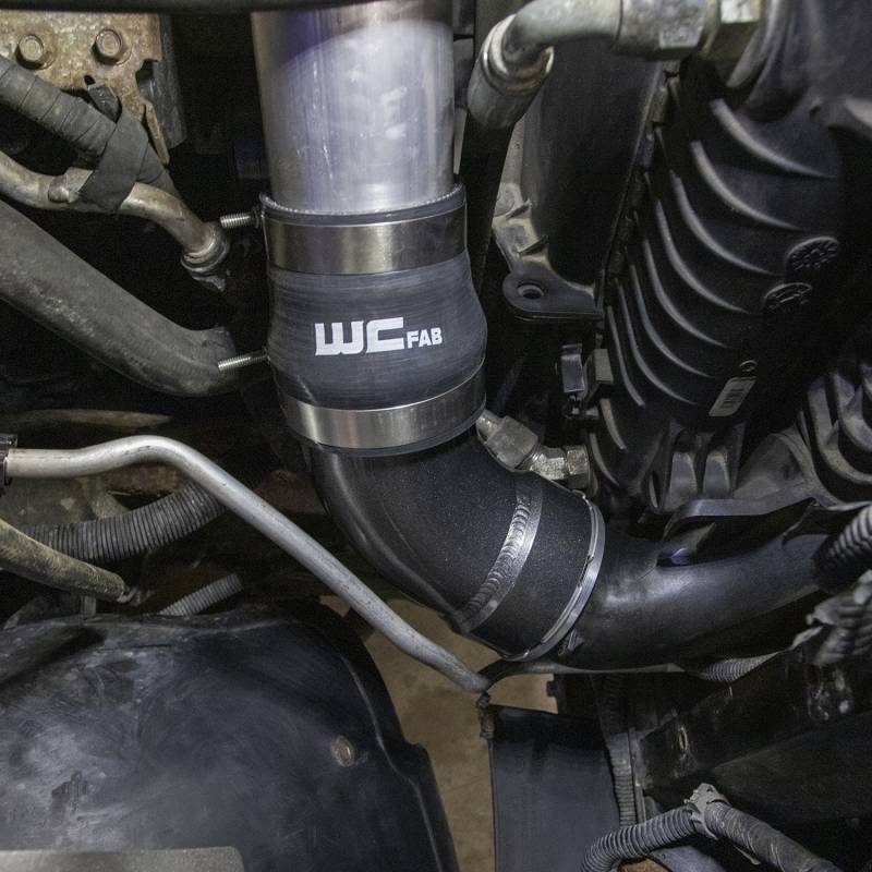 Wehrli 100466 Passenger Side Intercooler Outlet Elbow Kit | 2006-2010 GM Silverado/Sierra 2500HD/3500HD 6.6L Duramax