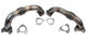 Wehrli 100589 Stainless Up Pipe Kit with Gaskets (Twin Turbo), 2in, | 2001-2004 GM Silverado/Sierra 2500HD/3500HD 6.6L Duramax LB7