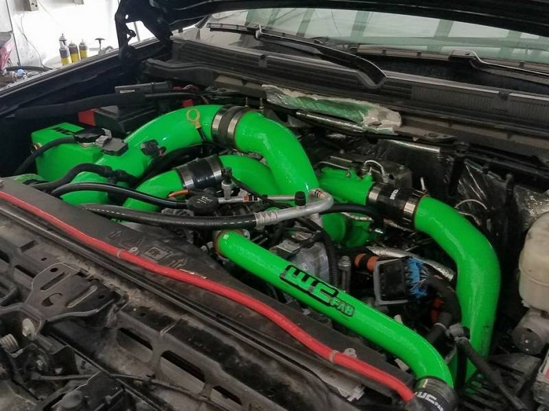 Wehrli 100696 Upper Coolant Pipe Kit | 2011-2016 GM Silverado/Sierra 2500HD/3500HD 6.6L Duramax LML