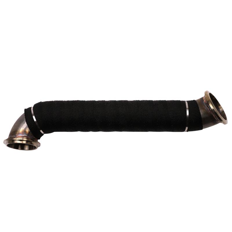 Wehrli 1007033 Stainless Down Pipe | 2004.5-2010 GM Silverado/Sierra 2500HD/3500HD 6.6L Duramax LLY/LBZ/LMM