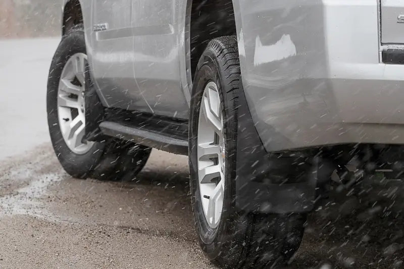 WeatherTech 110045-120024 Front & Rear Mud Flaps | 2010-2018 RAM 3500 with OE Fender Flares