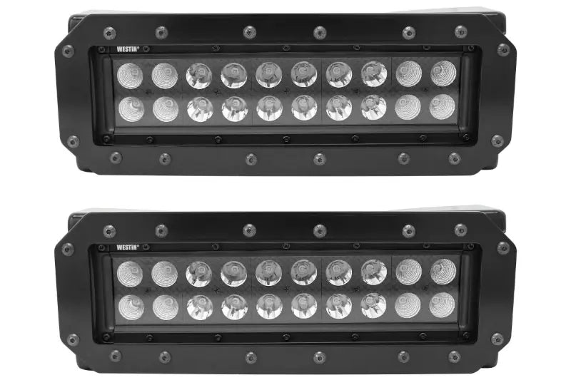 Westin 57-0035 HDX B-FORCE Flush Mount 10 LED Light Bar Kit | 2019-2023 RAM 2500/3500 6.7L Cummins