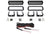 Westin 57-0035 HDX B-FORCE Flush Mount 10 LED Light Bar Kit | 2019-2023 RAM 2500/3500 6.7L Cummins