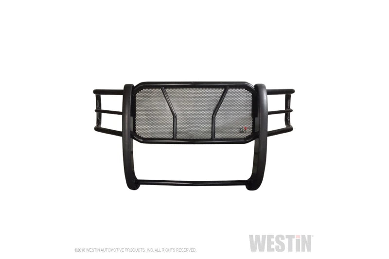 Westin 57-3795 HDX Black Steel Grille Guard | 2015-2019 Sierra 2500HD/3500HD