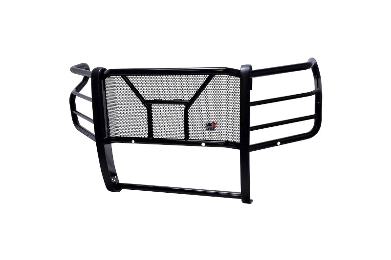 Westin 57-3995S HDX Black Steel Grille Guard with Front Sensors | 2020-2023 Silverado 2500HD