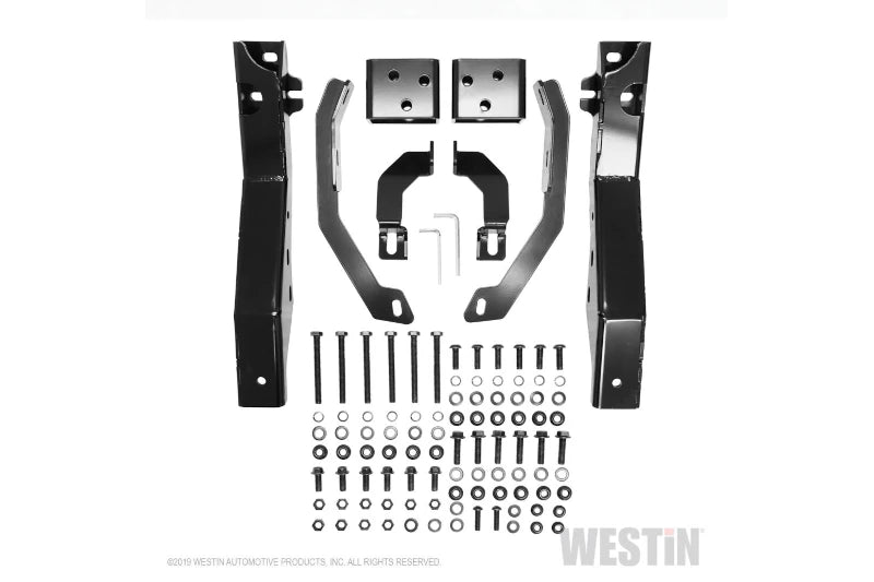 Westin 57-93995 HDX Win Mount Grille Guard | 2020-2023 Silverado 2500HD/3500HD