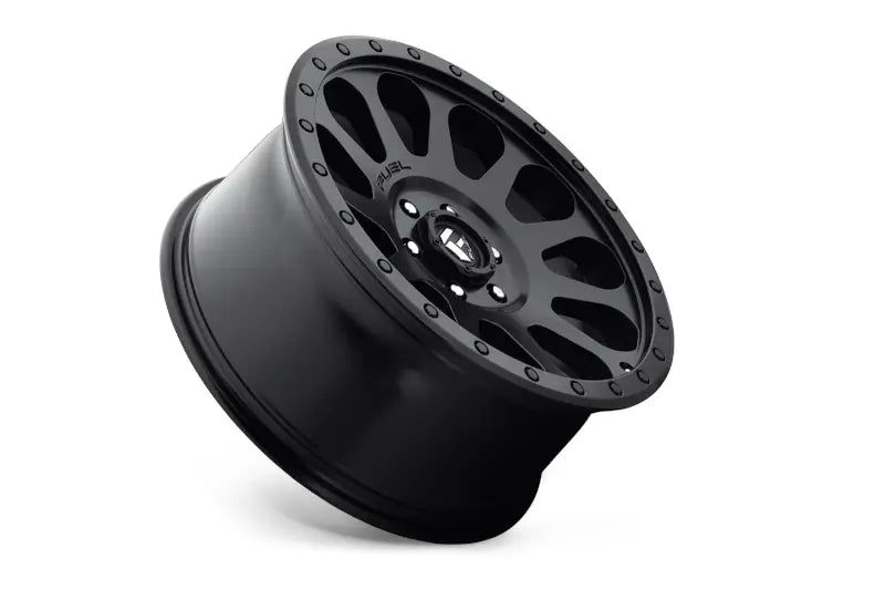 Fuel D57918901750 18x9 Vector Matte Black 1mm Offset Wheel | 1994-2024 Ford F250/F350