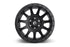 Fuel D57918901750 18x9 Vector Matte Black 1mm Offset Wheel | 1994-2024 Ford F250/F350