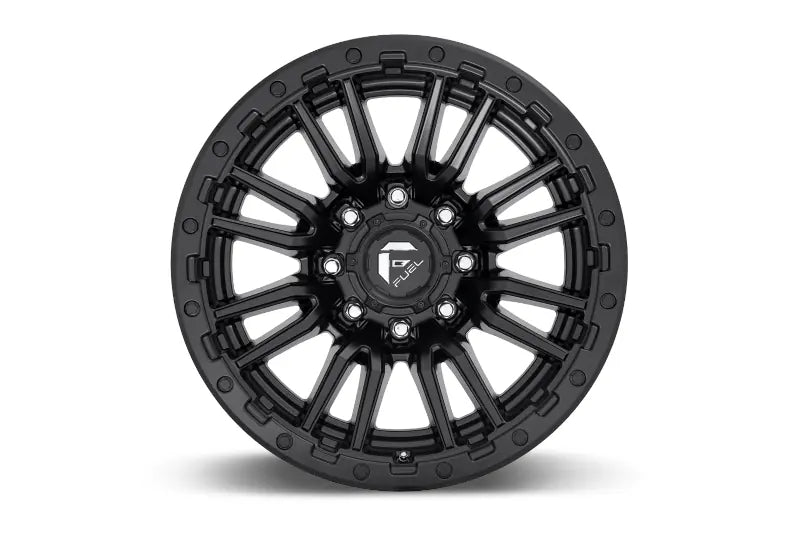 Fuel D67920001847 20x10 Rebel 8 Matte Black -18mm Offset Wheel | 2011-2024 GM Silverado/Sierra 2500HD/3500HD
