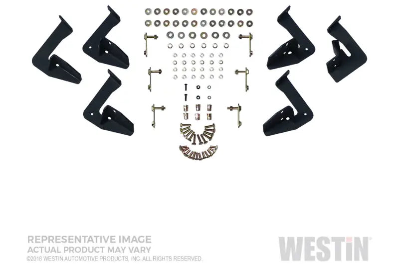 Westin 56-139352 HDX Stainless Drop Nerf Step Bars | 2017-2024 Ford F250/F350 SuperCab