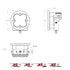 Baja Designs 767803 LED Light Pods Driving Combo Pattern Pair XL R 80 Series | Universal