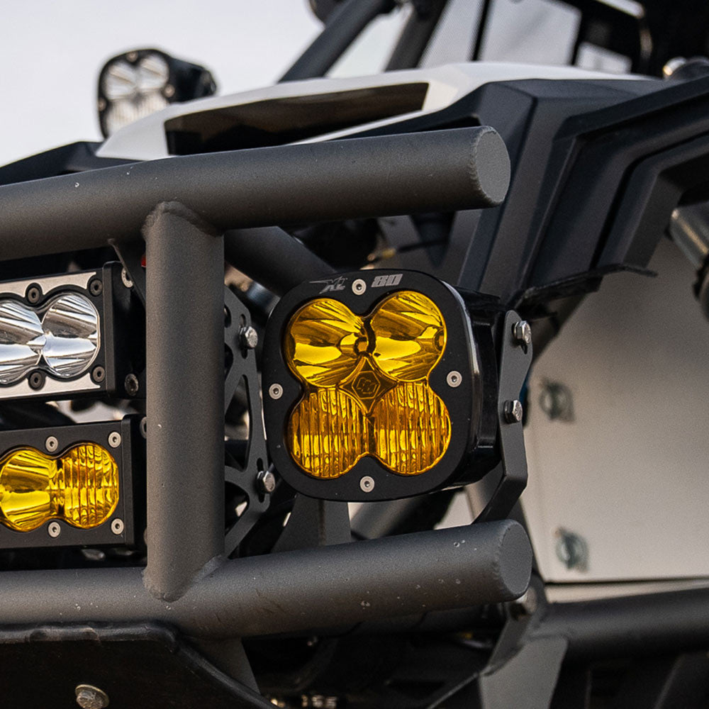 Baja Designs 677815 LED Light Pods Amber Lens Wide Cornering Pattern Pair XL80 Series | Universal