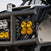 Baja Designs 677815 LED Light Pods Amber Lens Wide Cornering Pattern Pair XL80 Series | Universal