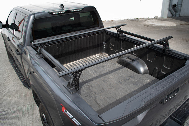 Go Rhino 593500HD1T XRS Cross Bars for Full-Sized Truck Beds | RAM/GM/Ford Models