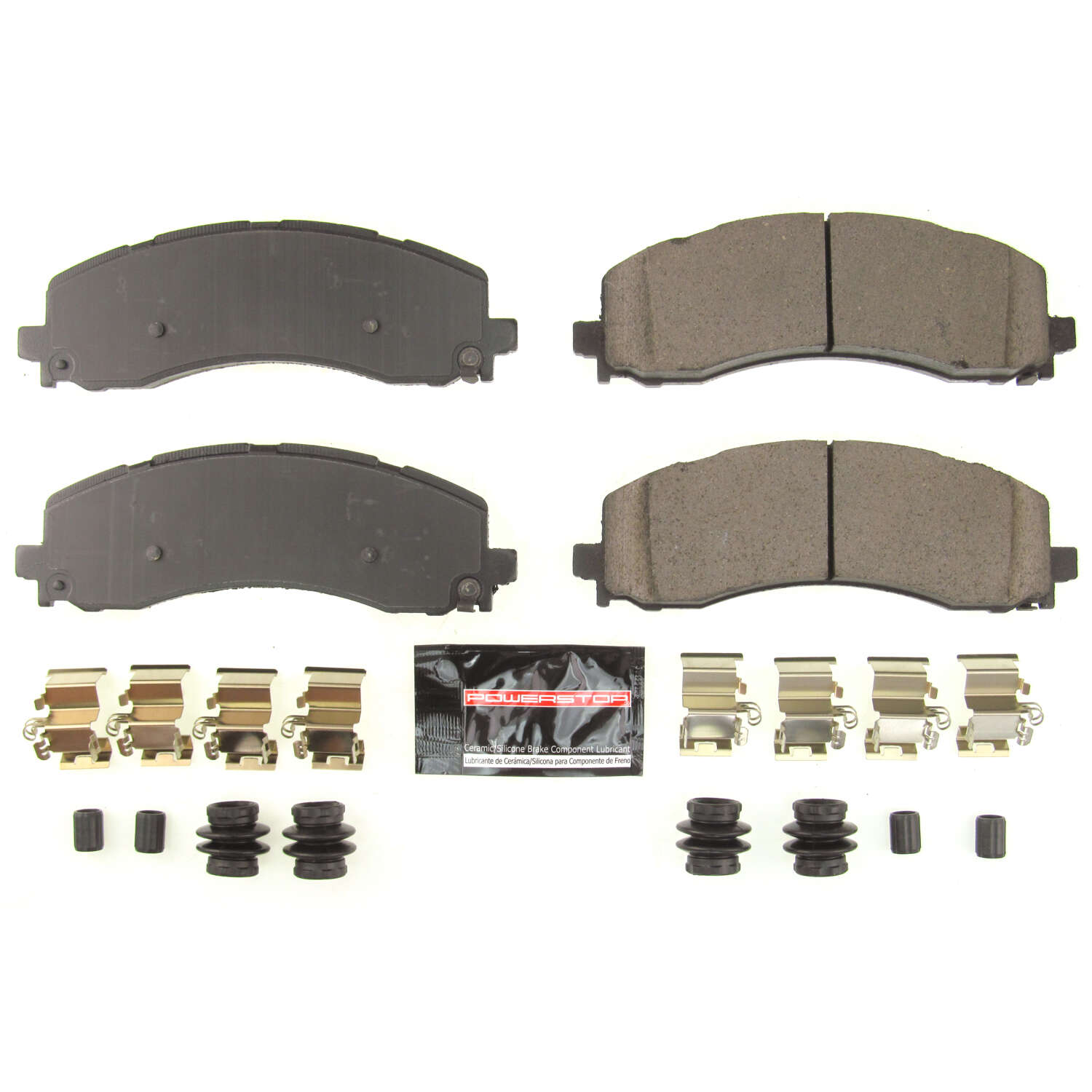 Powerstop Z23-2225 Evolution Z23 Sport Carbon-Fiber Rear Brake Pads | 2025-2026 RAM 2500/3500 6.7L Cummins