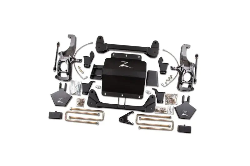 Zone Offroad C12N 5 inch Lift Kit - with out Top Overload | 2011-2019 GM Silverado/Sierra 2500HD/3500HD 6.6L Duramax