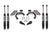 Zone Offroad C38N 3" inch Adventure Series Lift Kit with Nitro Shocks (with Overload) | 2011-2019 GM Silverado/Sierra 2500HD/3500HD