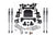 Zone Offroad C50F 5" inch Lift Kit with Fox Shocks (with Overload) | 2020-2025 GM Silverado/Sierra 2500HD/3500HD