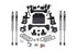 Zone Offroad C50F 5 inch Lift Kit with Fox Shocks (with Overload) | 2020-2025 GM Silverado/Sierra 2500HD/3500HD