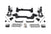 Zone Offroad C5 6 inch Torsion Bar Drop Lift Kit | 2001-2010 GM Silverado/Sierra 2500HD/3500HD RWD