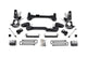 Zone Offroad C5 6 inch Torsion Bar Drop Lift Kit | 2001-2010 GM Silverado/Sierra 2500HD/3500HD RWD
