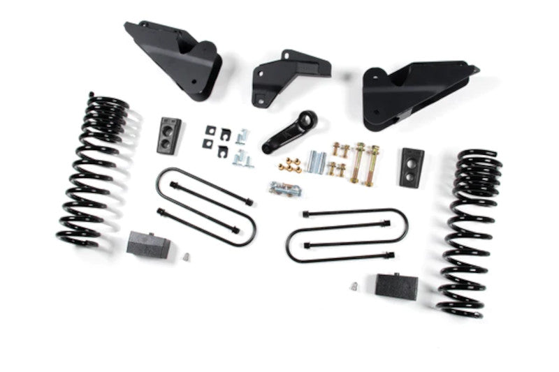 Zone Offroad D50 4.5 inch Standard Lift Kit - 3 inch Rear Lift Blocks | 2013-2018 RAM 3500 6.7L Cummins 4WD