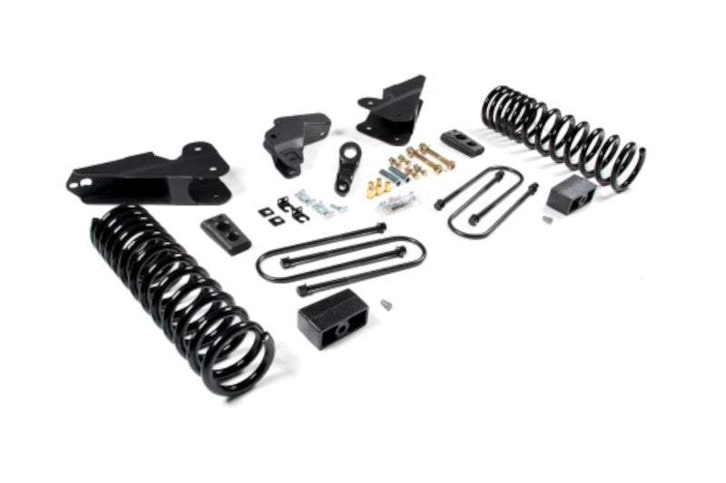 Zone Offroad D50 4.5 inch Standard Lift Kit - 3 inch Rear Lift Blocks | 2013-2018 RAM 3500 6.7L Cummins 4WD