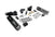 Zone Offroad D50 4.5 inch Standard Lift Kit - 3 inch Rear Lift Blocks | 2013-2018 RAM 3500 6.7L Cummins 4WD