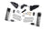 Zone Offroad D50 4.5 inch Standard Lift Kit - 3 inch Rear Lift Blocks | 2013-2018 RAM 3500 6.7L Cummins 4WD