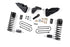 Zone Offroad D50 4.5 inch Standard Lift Kit - 3 inch Rear Lift Blocks | 2013-2018 RAM 3500 6.7L Cummins 4WD