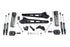 Zone Offroad D55N 4.5 inch Lift Kit with Radius Arm (Nitro Series) | 2014-2018 RAM 2500 6.7L Cummins